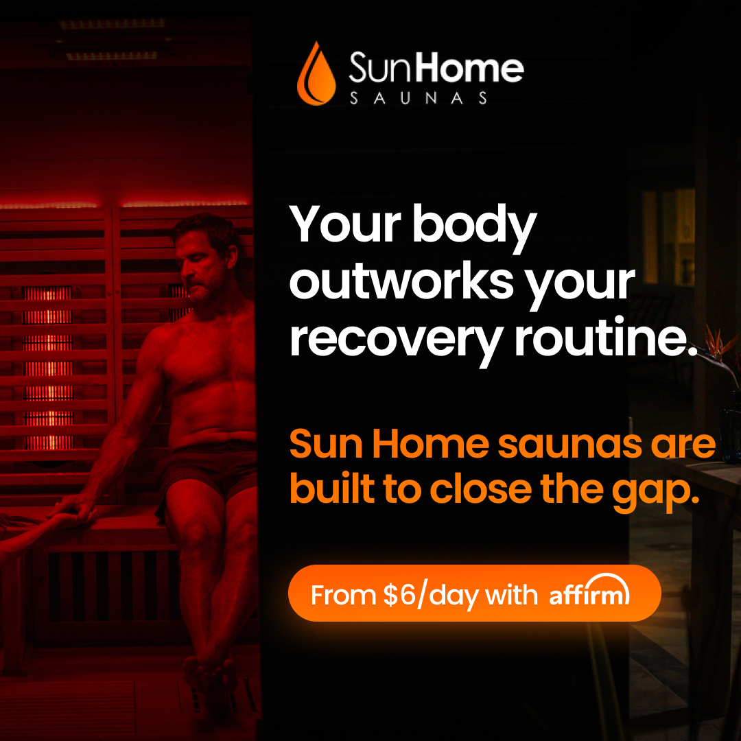 Sun Home Saunas Facebook ad