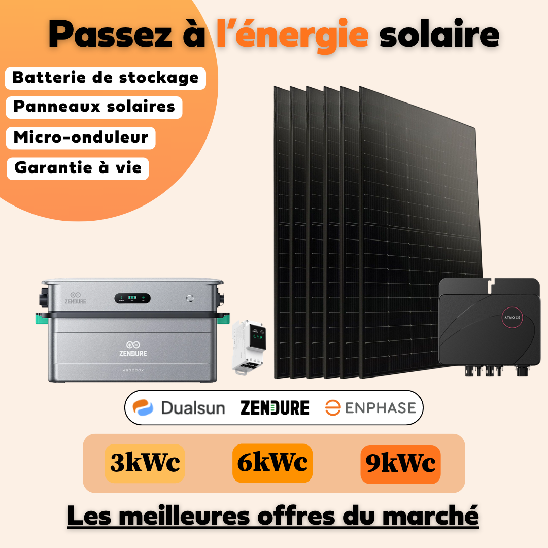 Groupe Concept Energy Facebook ad: Installations solaires garanties à vie