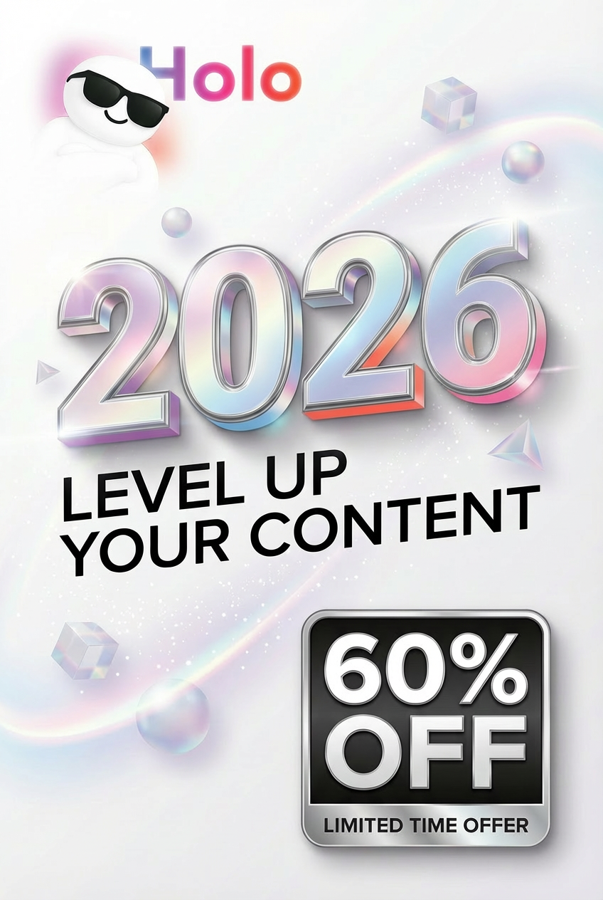 Holo Facebook ad