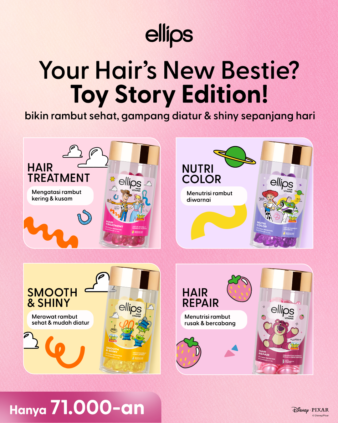 Ellips Haircare Facebook ad