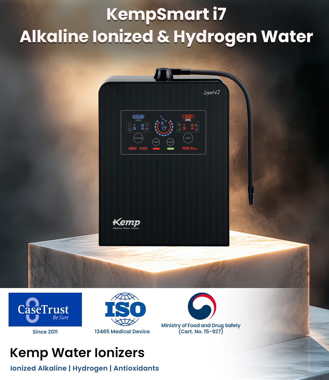 Kemp Singapore Alkaline Ionized Water Facebook ad