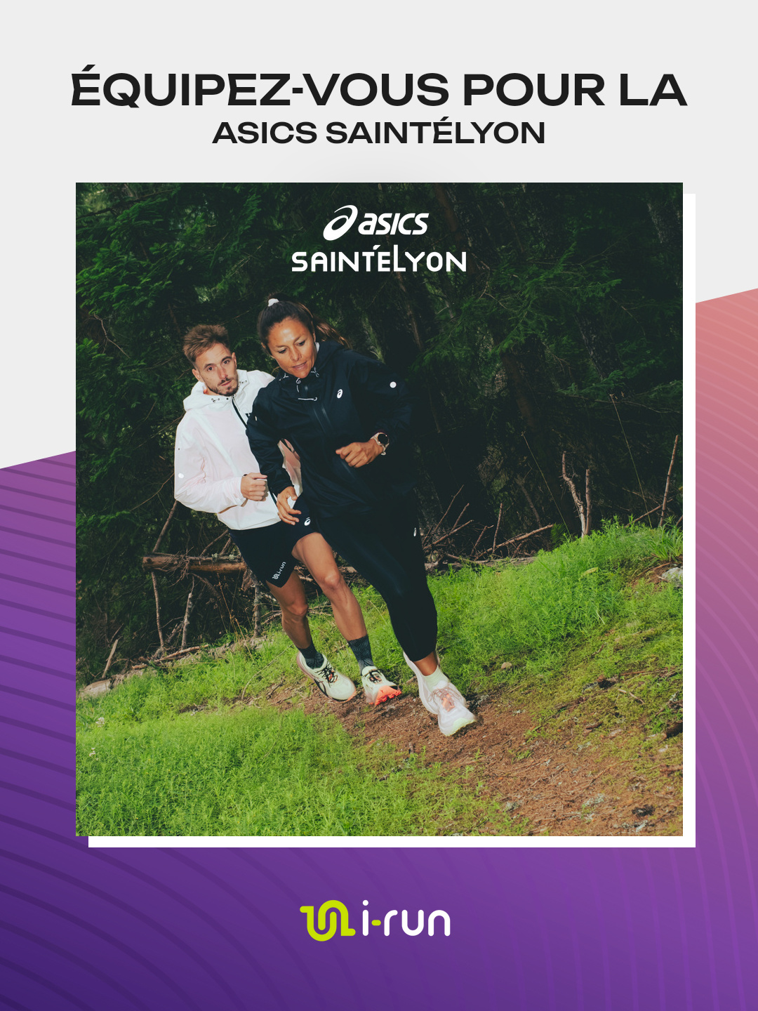 i-Run Facebook ad: Asics SaintéLyon