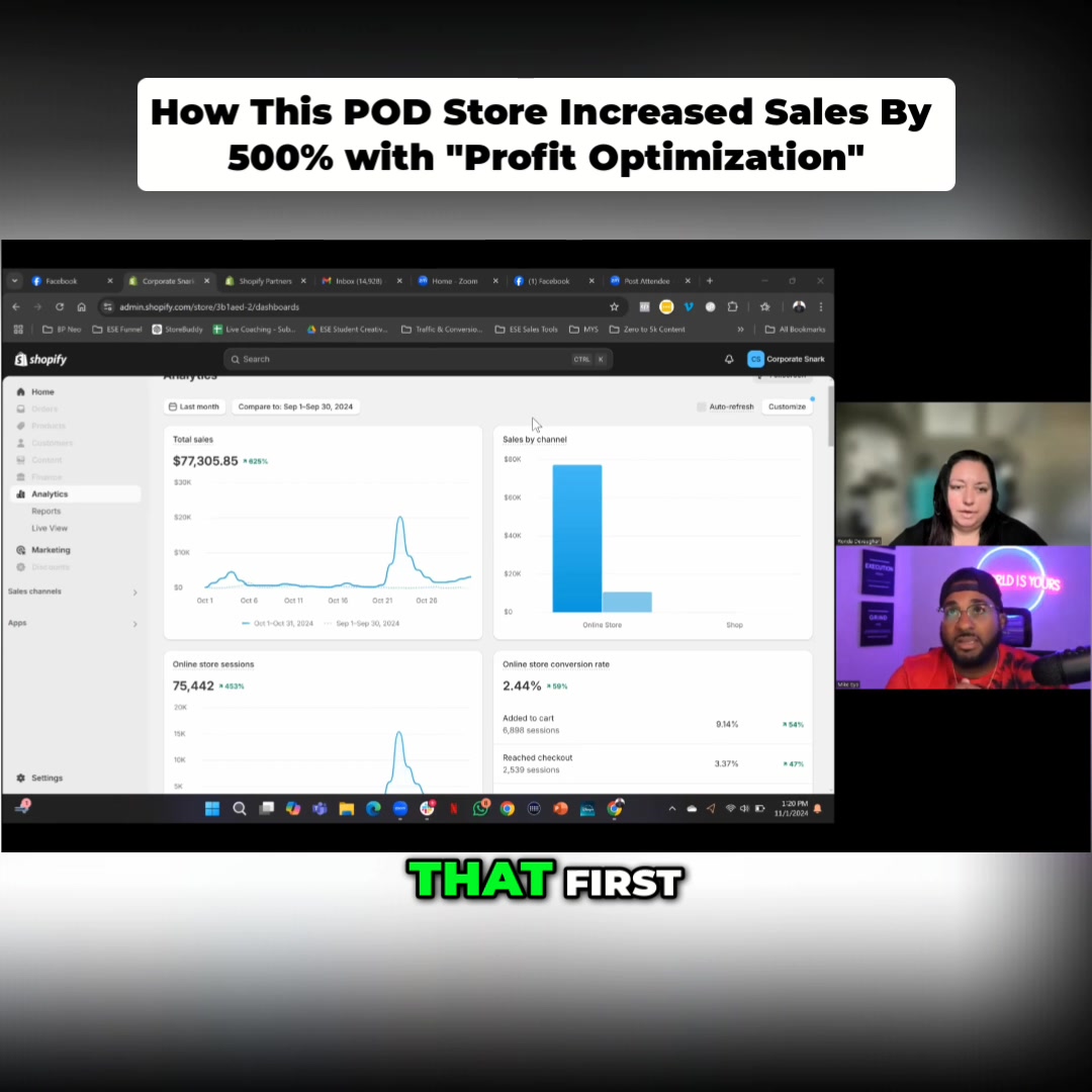 Max Your Sales Facebook ad: Book Your Free 15 Point Store Audit Today