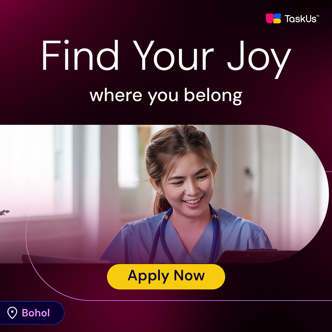 TaskUs Facebook ad