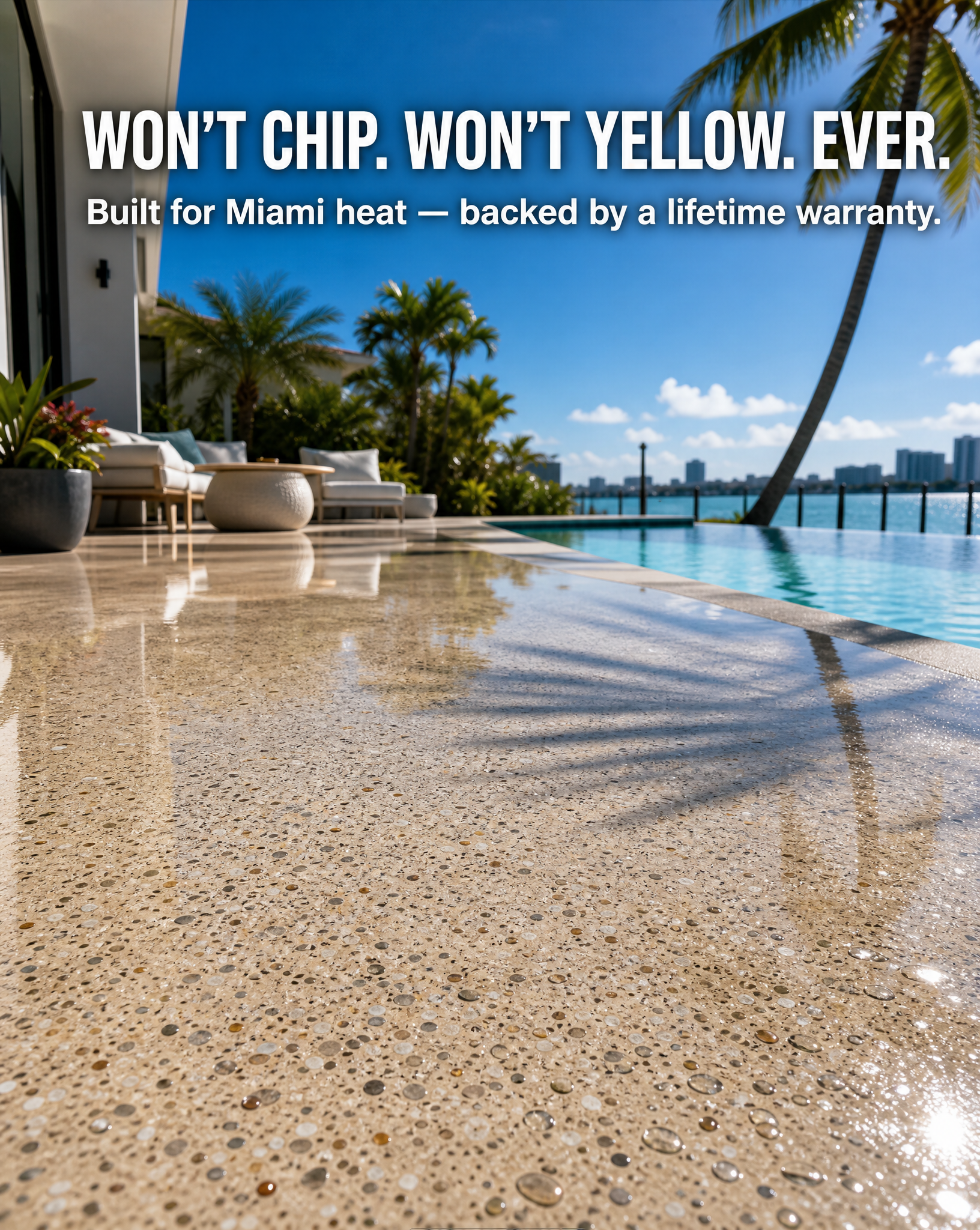 Epoxy masters miami Facebook ad: Built to survive Miami