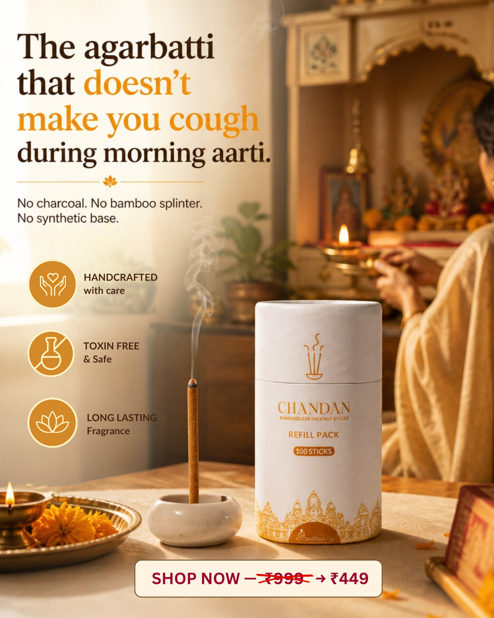 Sadhna.co Facebook ad