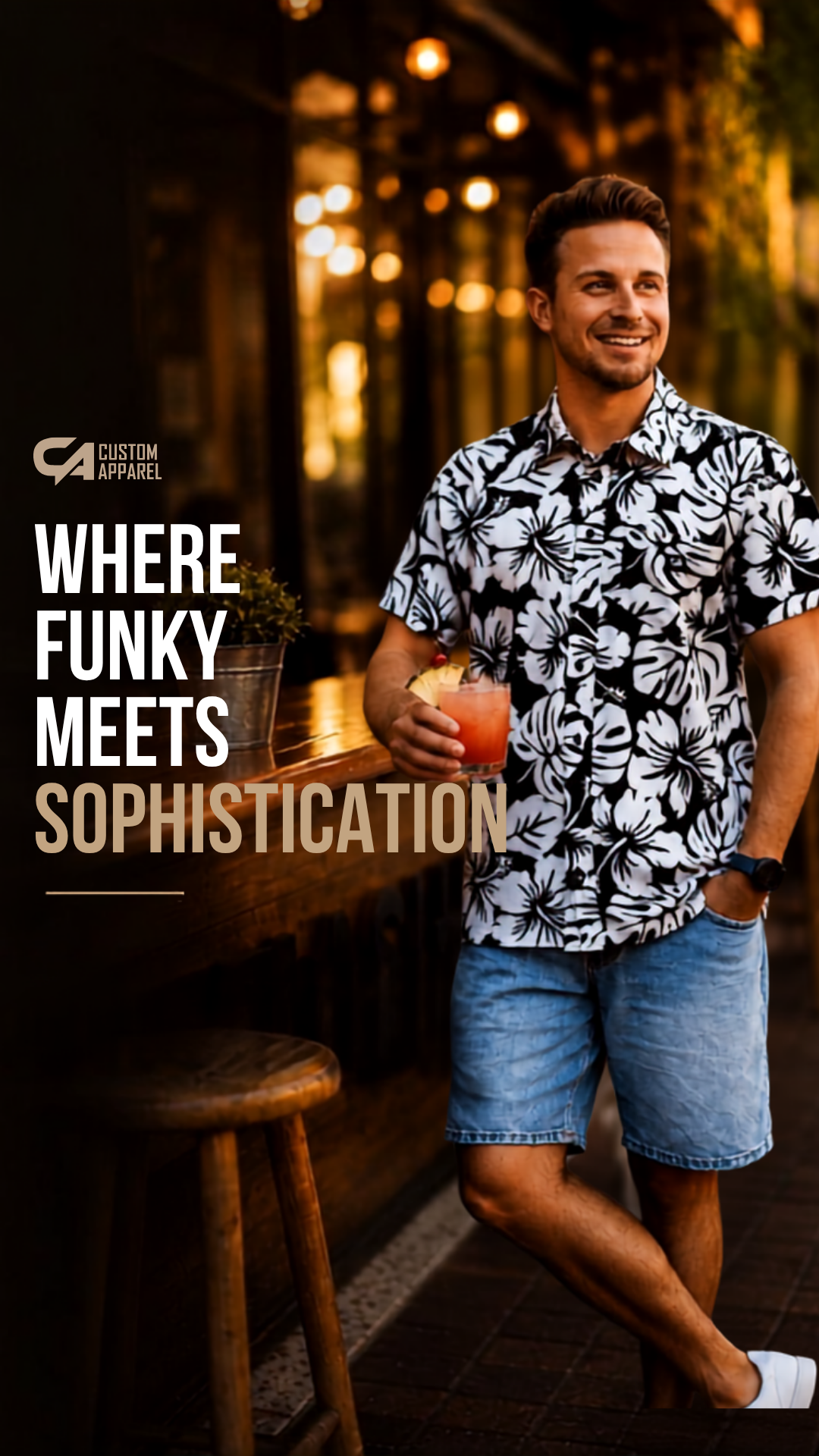 Custom Apparel Facebook ad