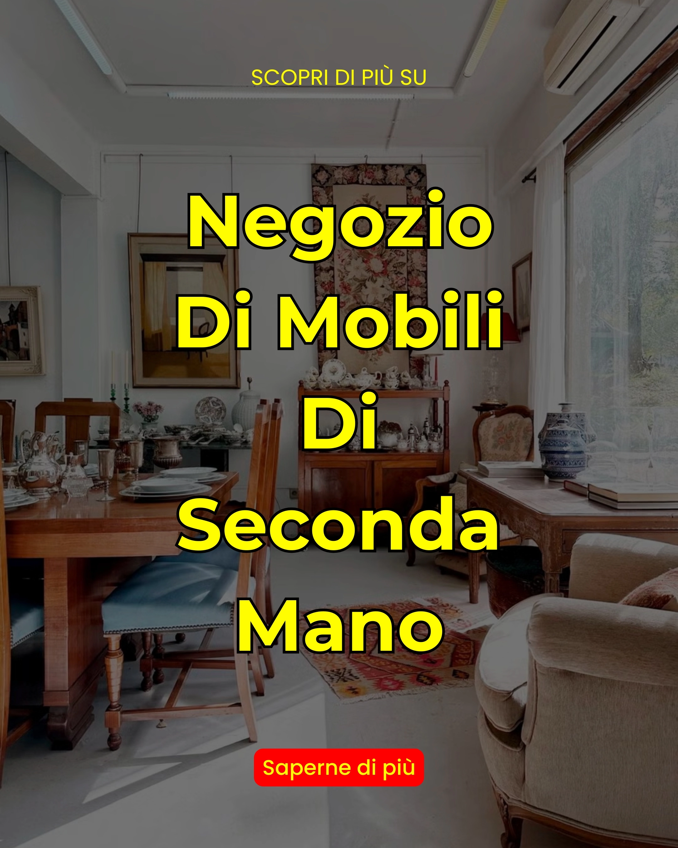 Insight Daily Hub Facebook ad: Scopri di più sui negozi di mobili di seconda mano.