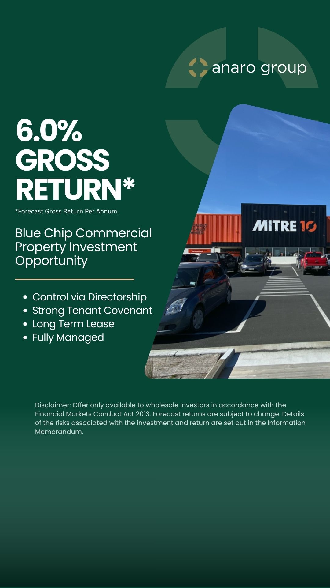 Anaro Group Facebook ad