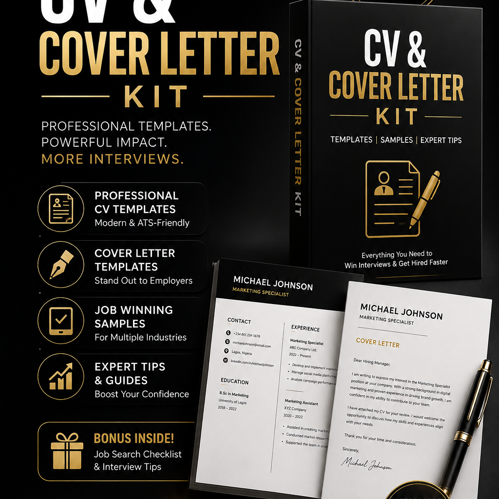 The digital CEO Facebook ad: CV & Cover Letter That Gets You Hired