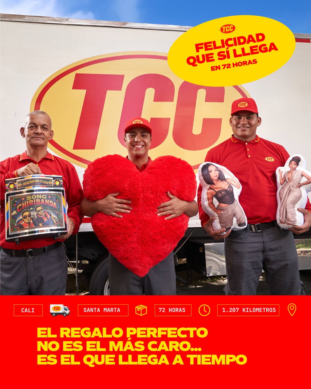 GRUPO TCC Facebook ad: Porque hay regalos que no necesitan ser enormes…