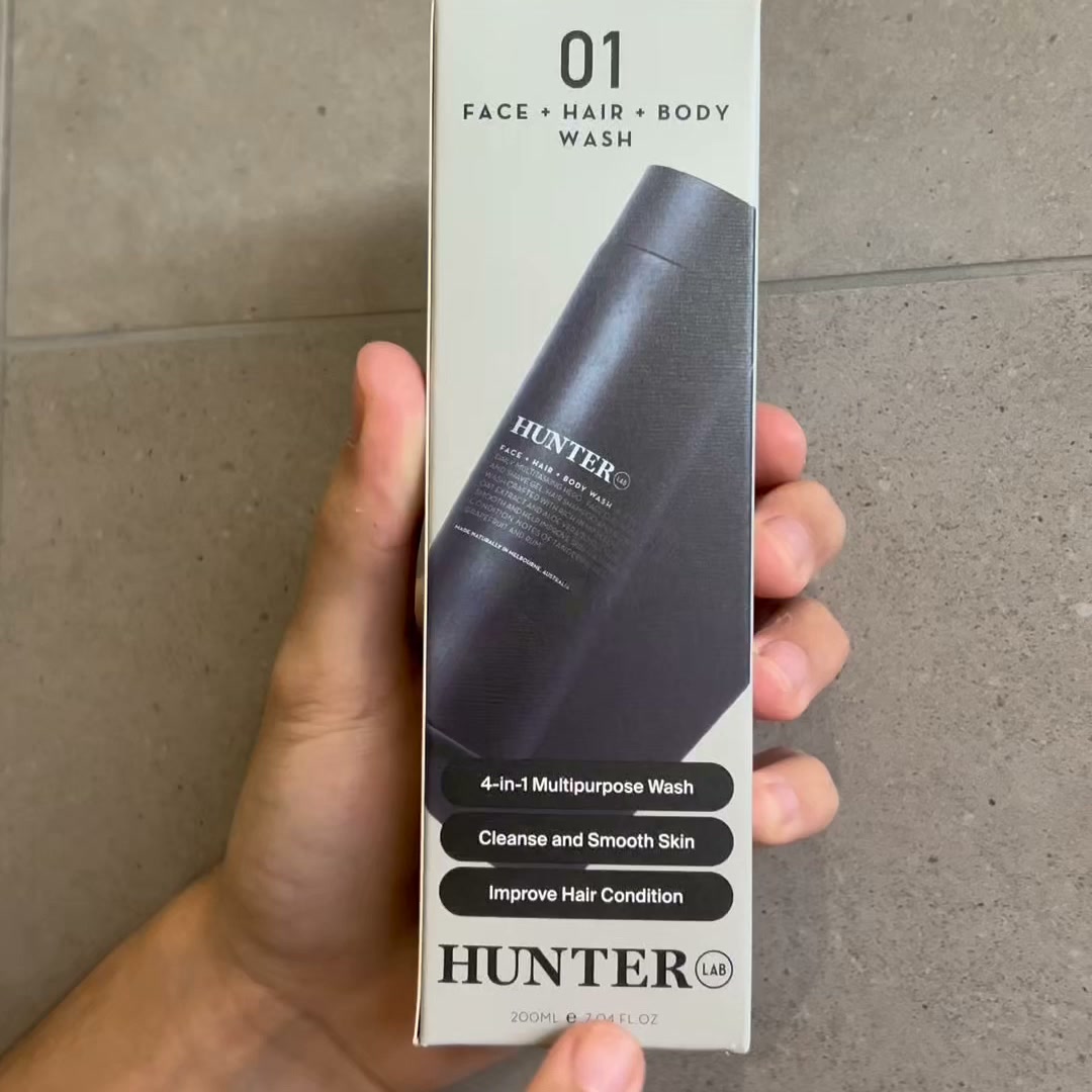 HUNTER LAB Facebook ad: Meet Your NEW 4 in 1 Shower Essential