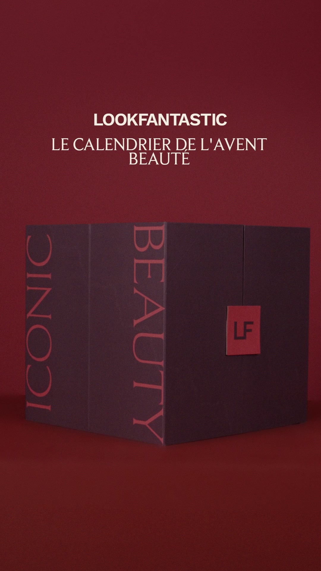 LOOKFANTASTIC Facebook ad: Le Calendrier de l'Avent Beauté