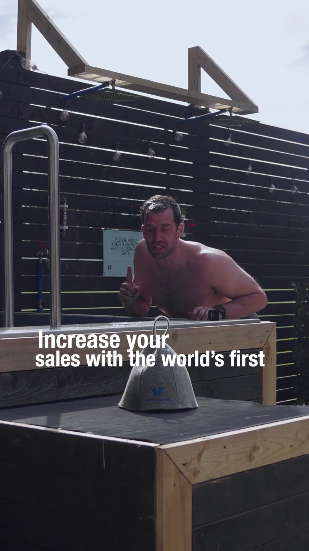 Wunderbook Facebook ad: No 1 sauna booking software
