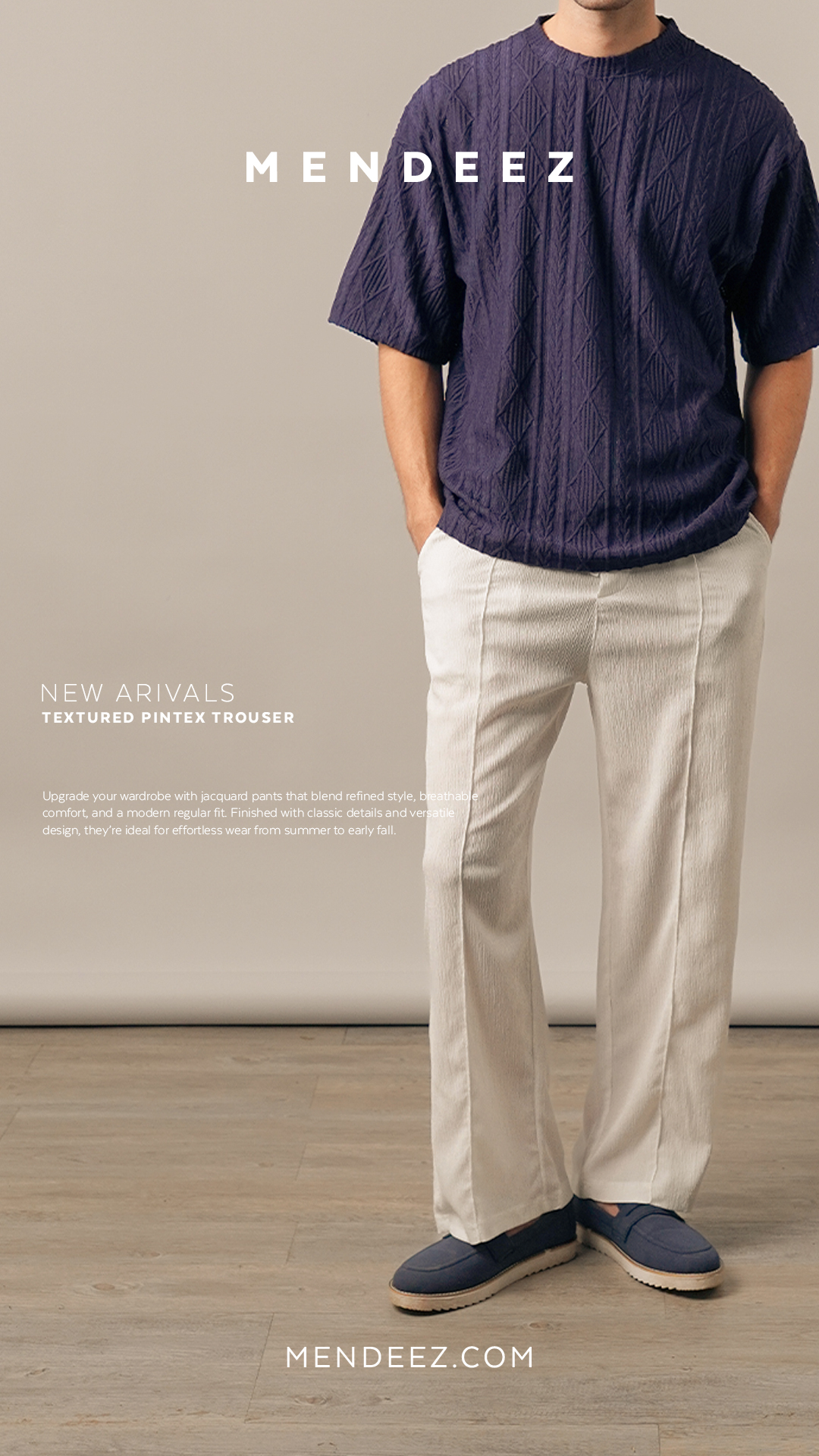 Mendeez Facebook ad: Mendeez - Pintex Trousers