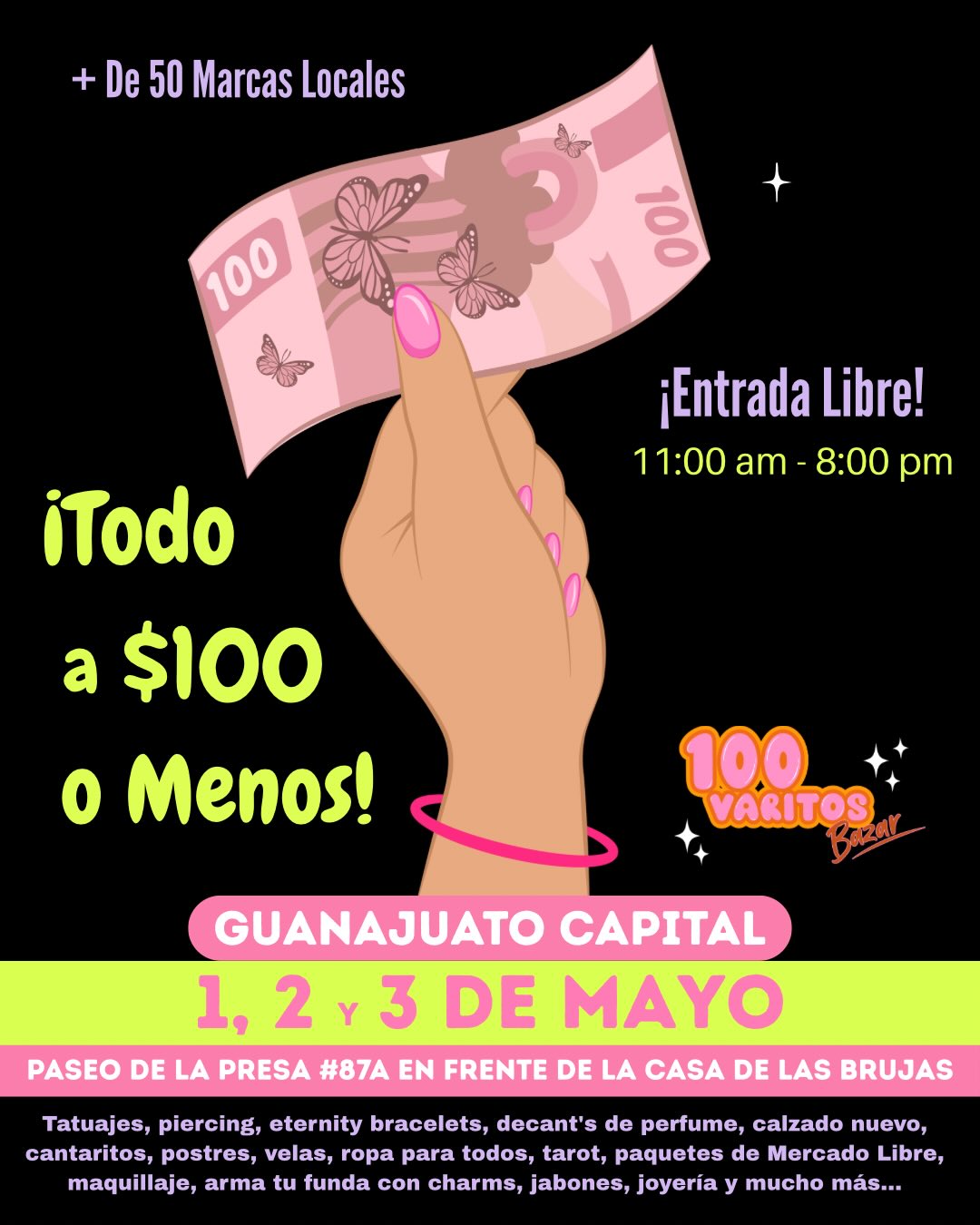 100varitosbazar.gto Facebook ad: ¡Regresa a GTO Capital el bazar donde TODO…