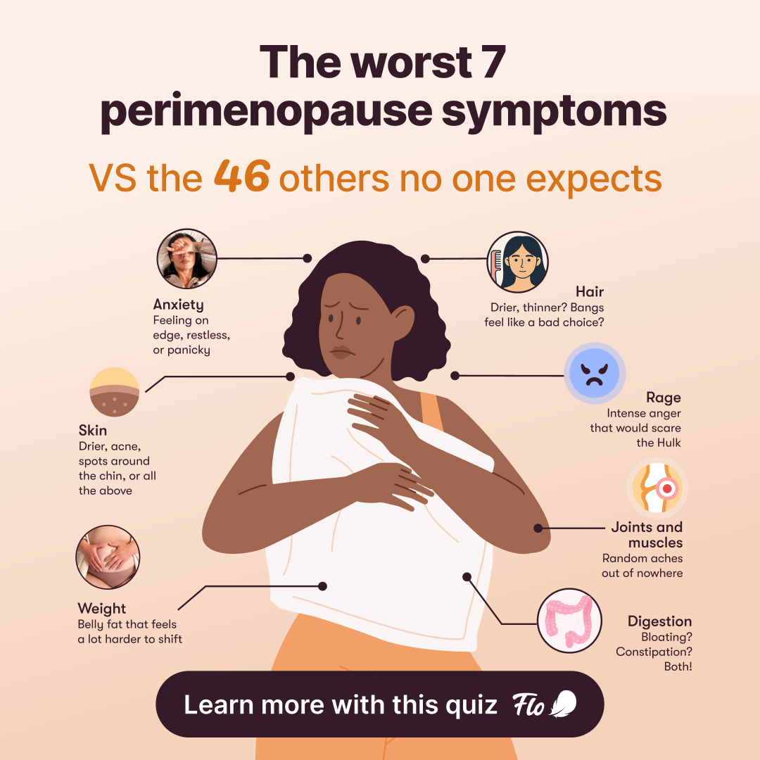 Flo For Perimenopause Facebook ad