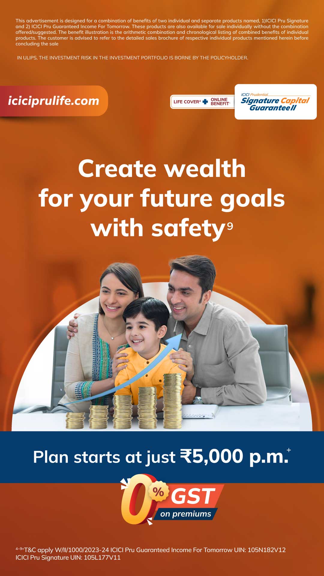 ICICI Prudential Life Insurance Facebook ad