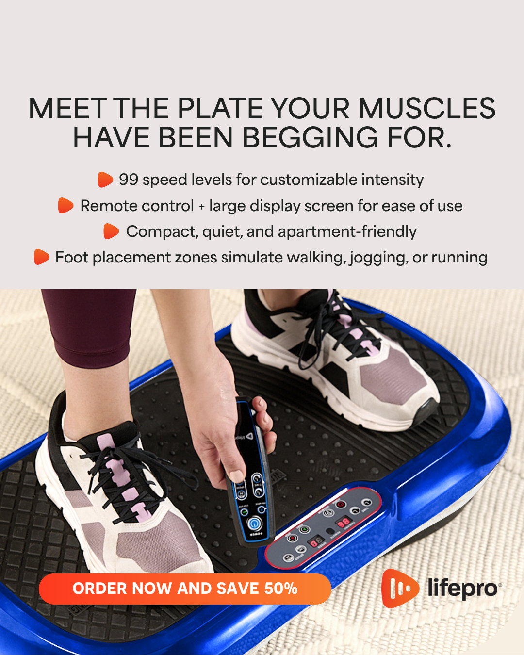 Lifepro Facebook ad