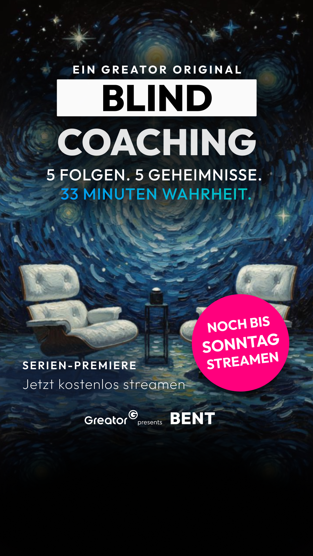 Greator Facebook ad: Nur noch bis Sonntag streamen