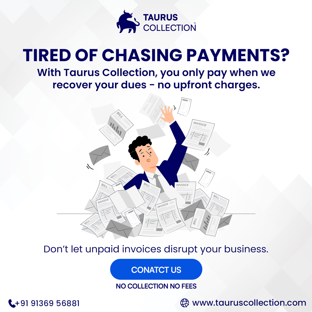Taurus Collection Facebook ad: Recover Your Unpaid Bills Easily
