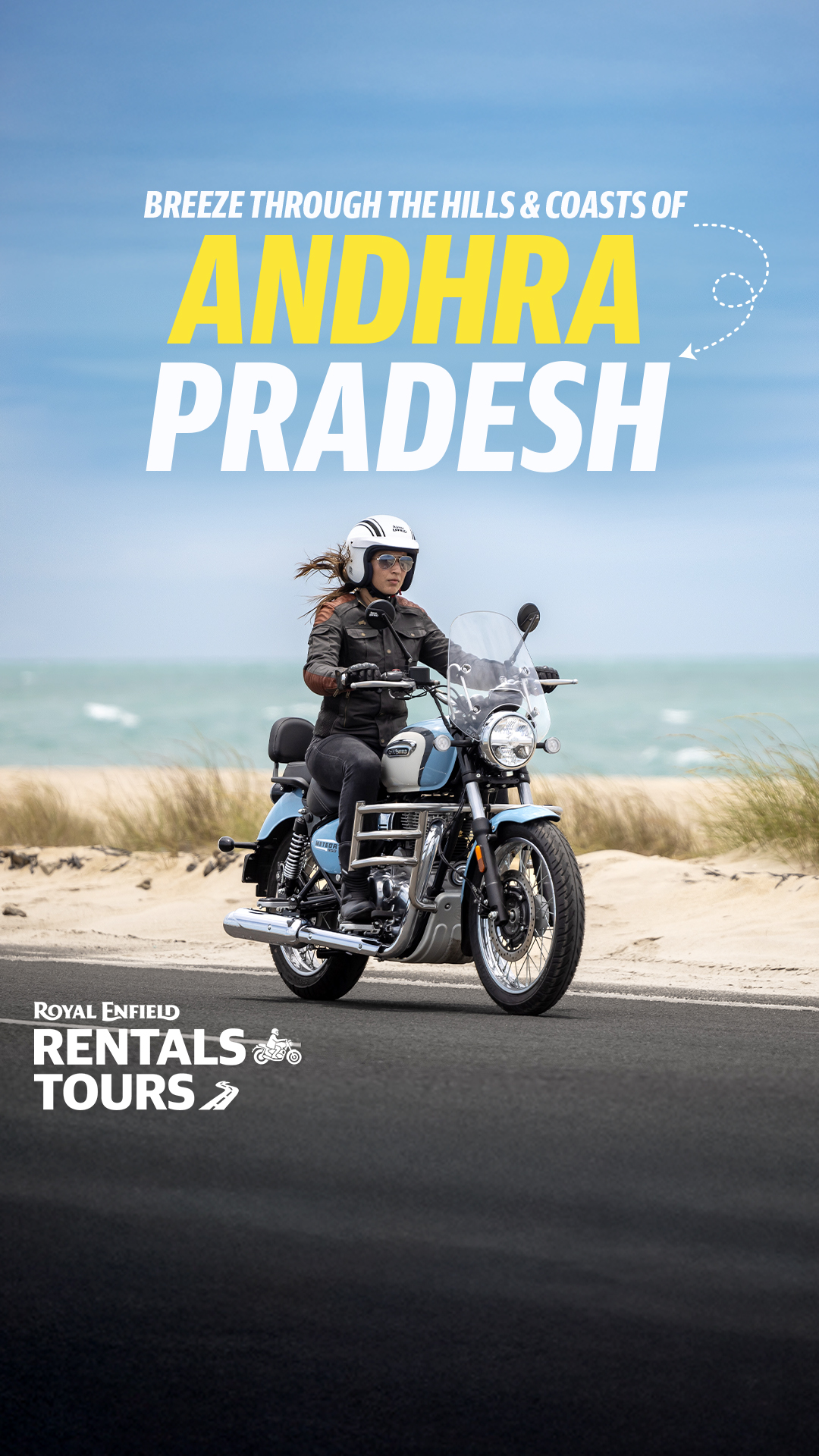 Royal Enfield Rentals & Tours Facebook ad