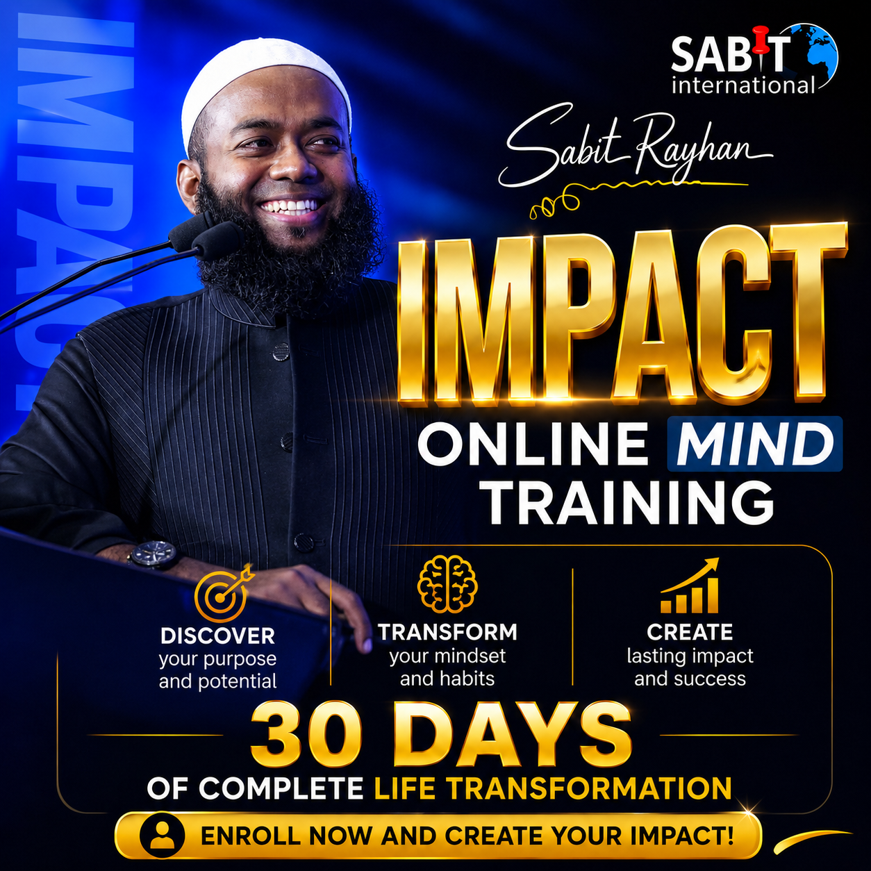 Sabit International Facebook ad: Limited Seats Available!