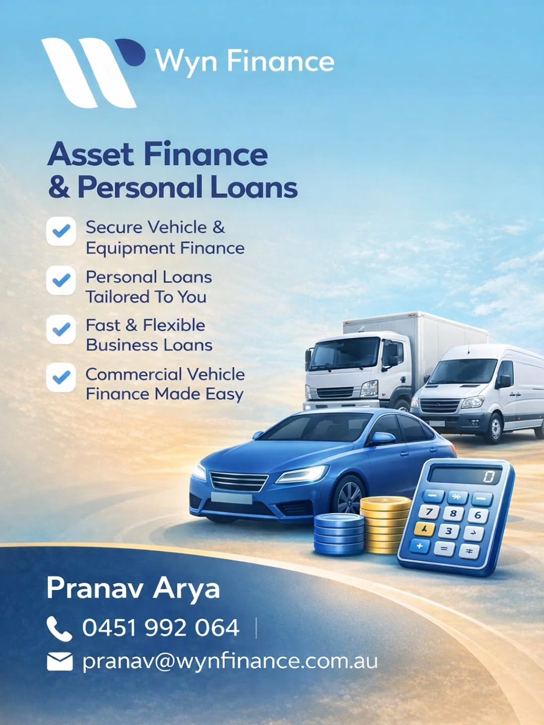 pranavarya_wyn Facebook ad: Need finance? Let’s make it happen