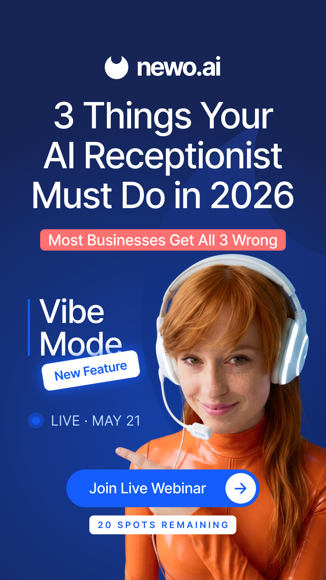Newo.ai Facebook ad