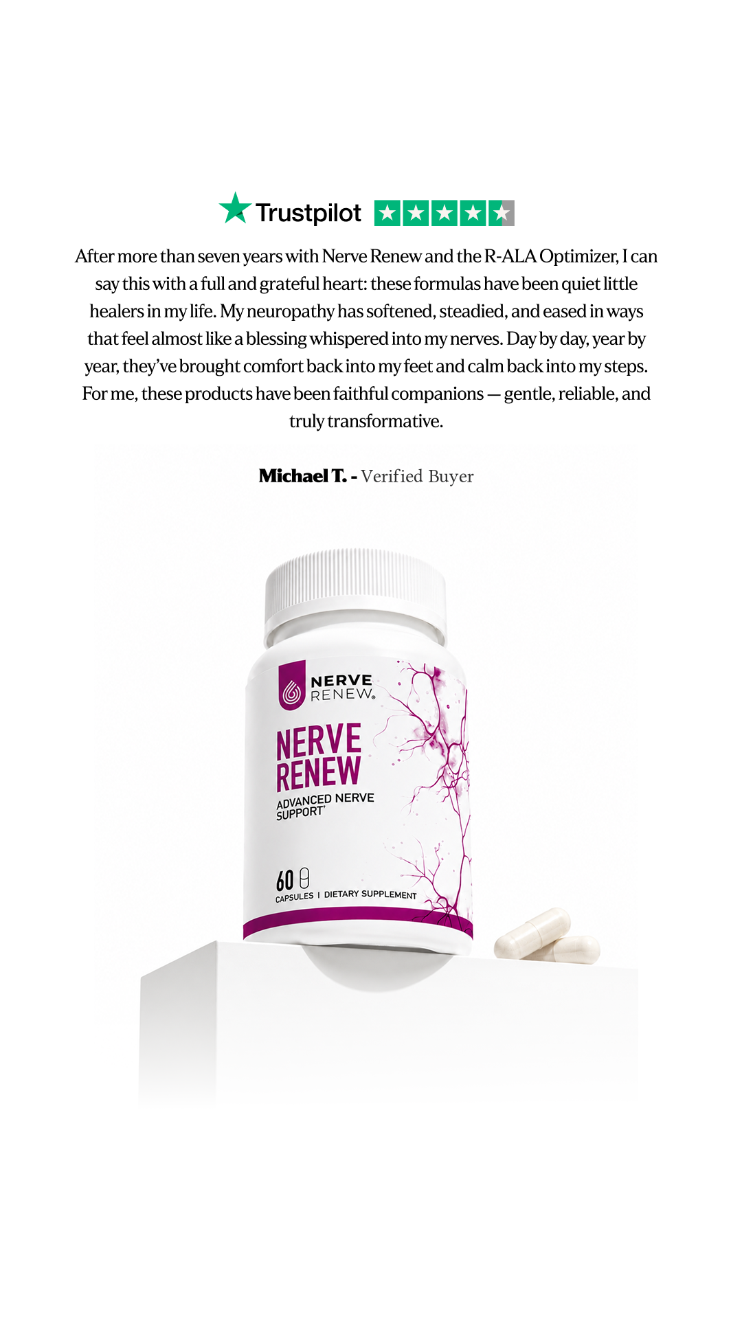 Nerve Renew Facebook ad from Jul 17, 2026