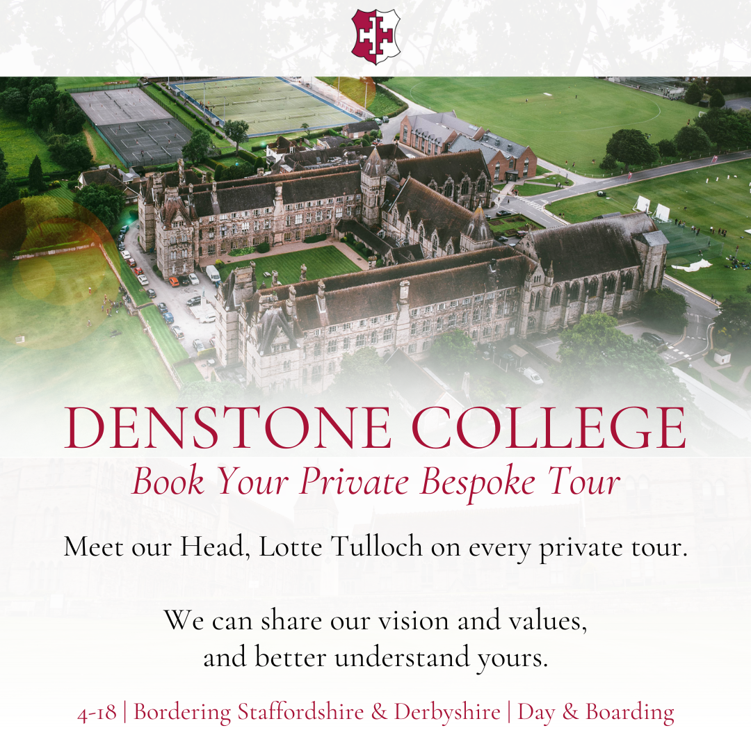 Denstone College Facebook ad: Discover Denstone College, where Denstonacity means the…