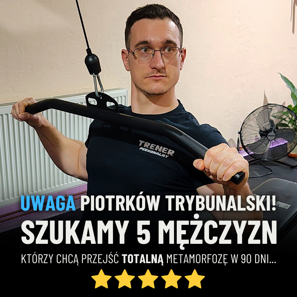 Zbigniew Krupa Trener X-ercising Facebook ad: Mężczyzno z Piotrkowa Trybunalskiego!