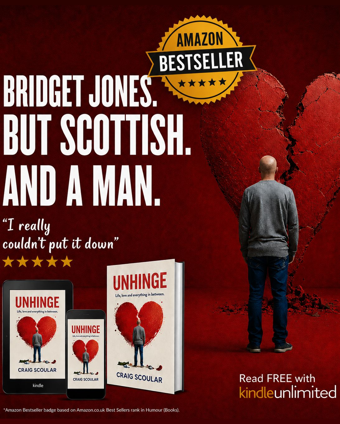 Craig Scoular Author Facebook ad: A BEAUTIFULLY WRITTEN, HEARTFELT STORY
