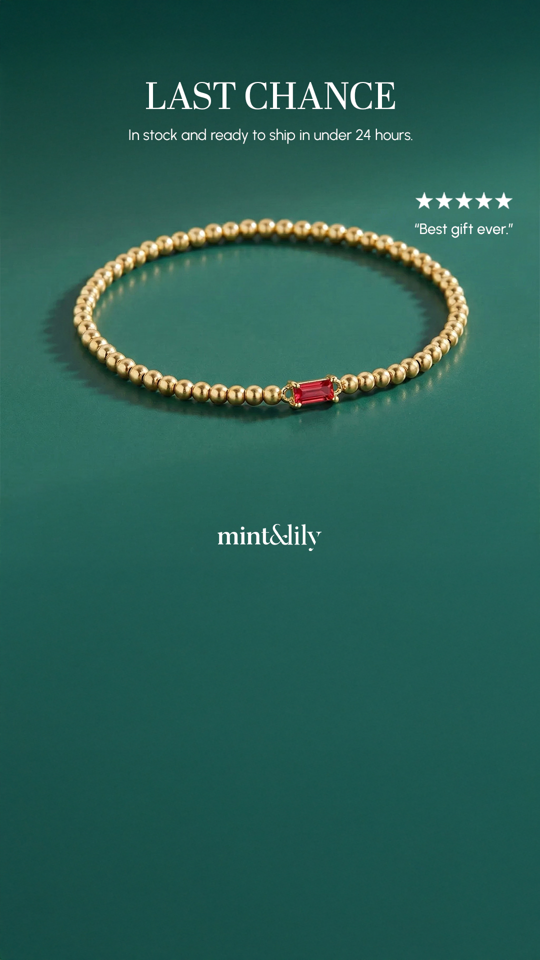 MINT & LILY Facebook ad