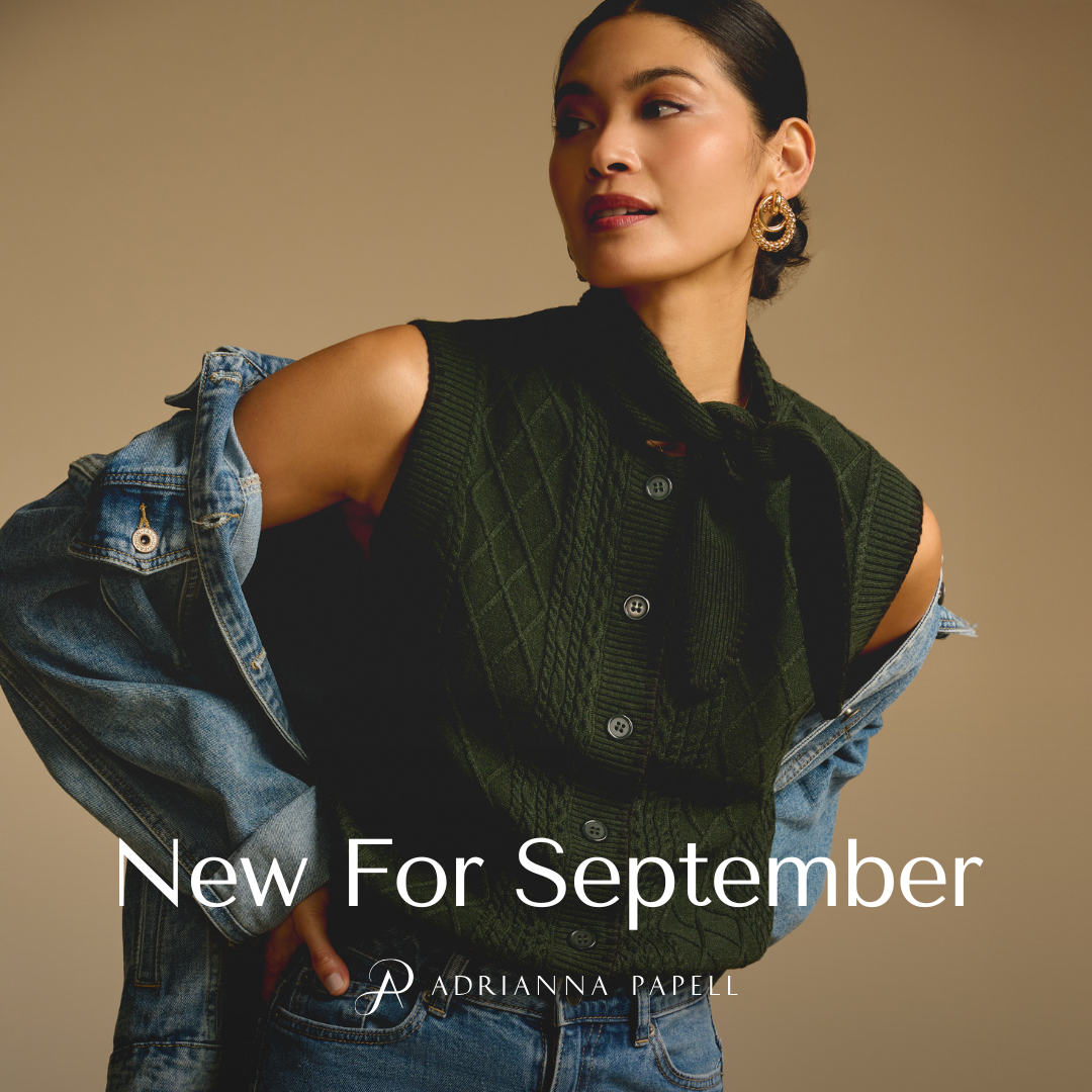 Adrianna Papell Facebook ad: Fresh essentials from $29