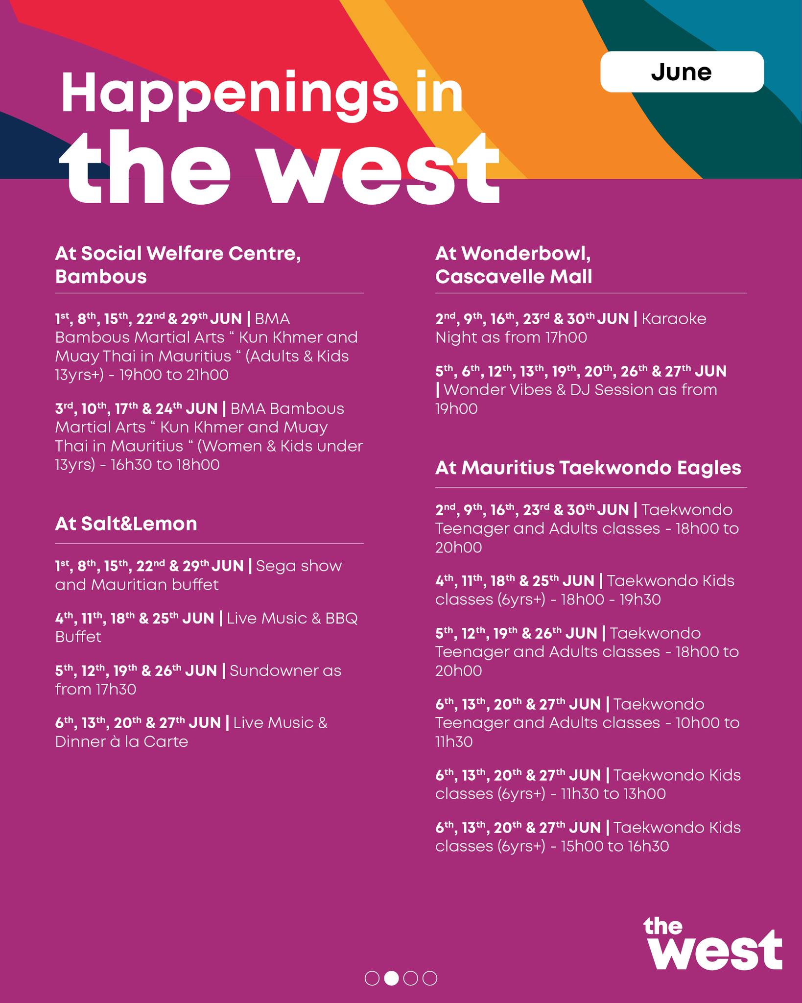 The West Facebook ad: June is calling ready to deliver another month…