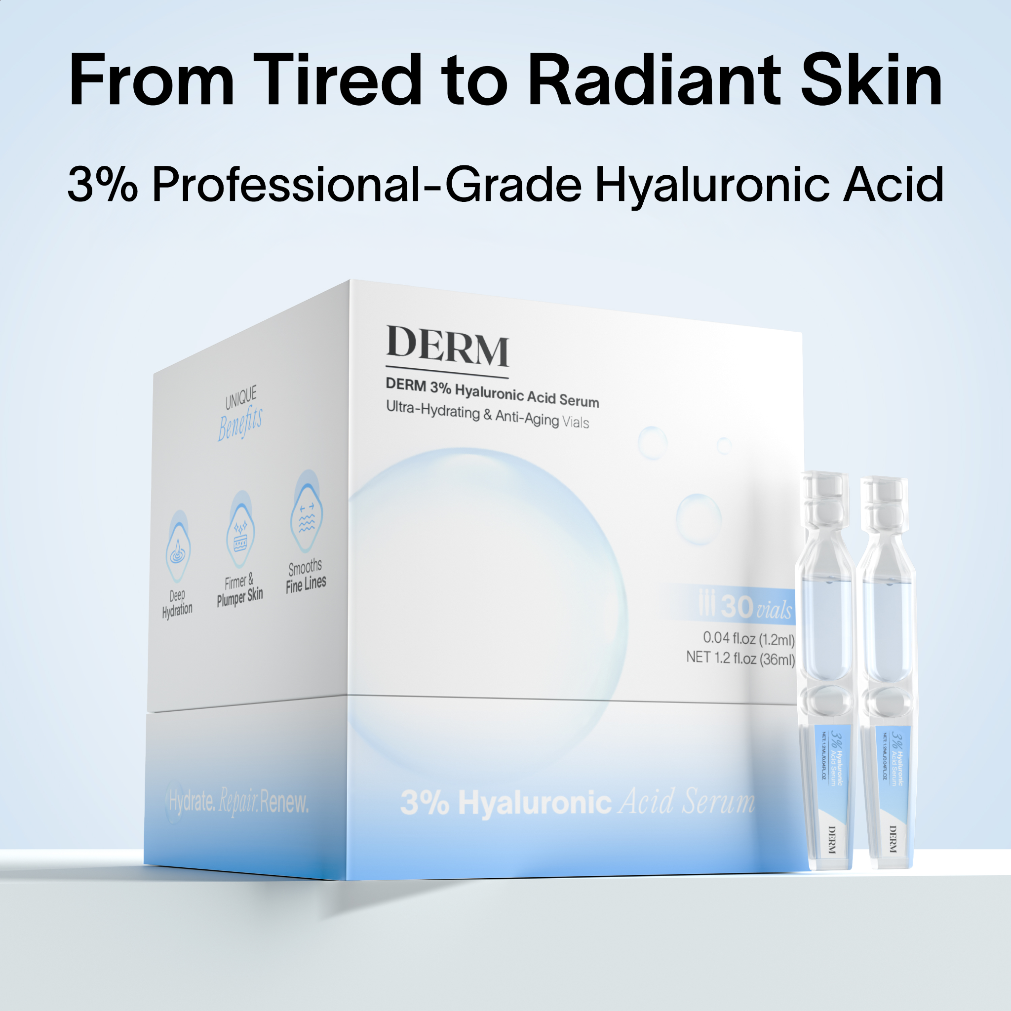 Derm Skincare Facebook ad