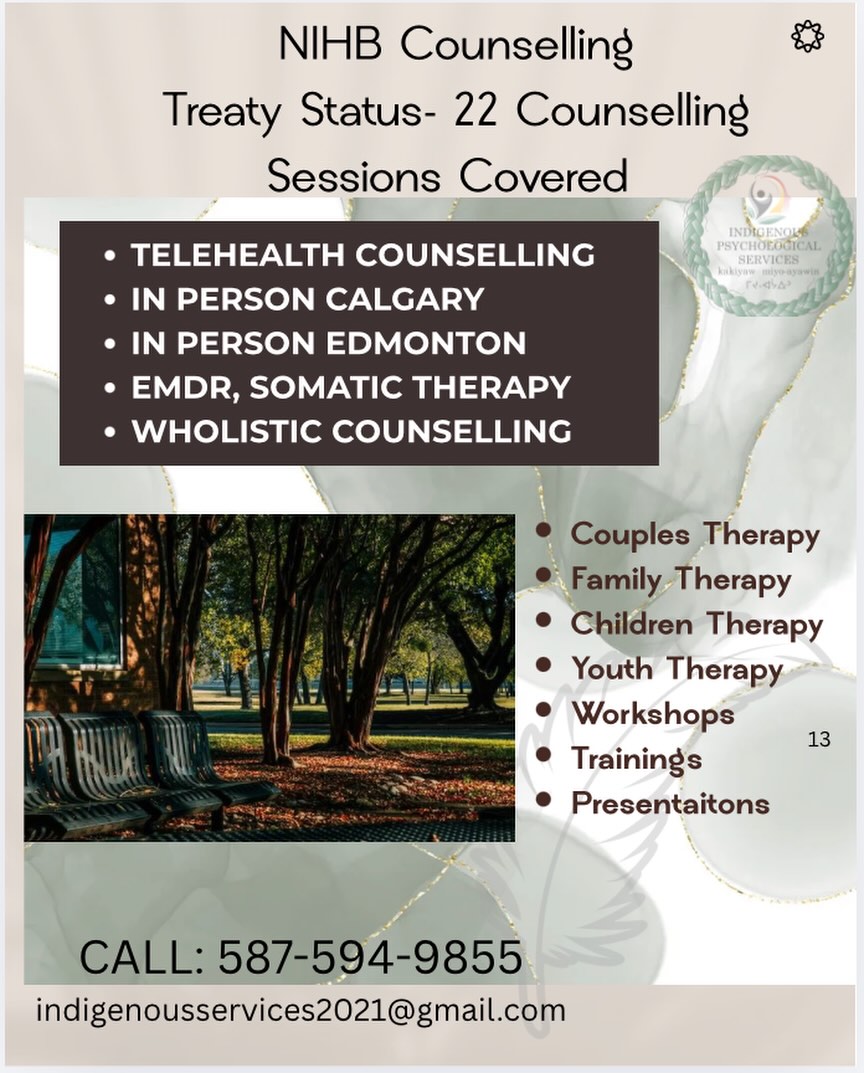 Indigenous Psychological Services Facebook ad