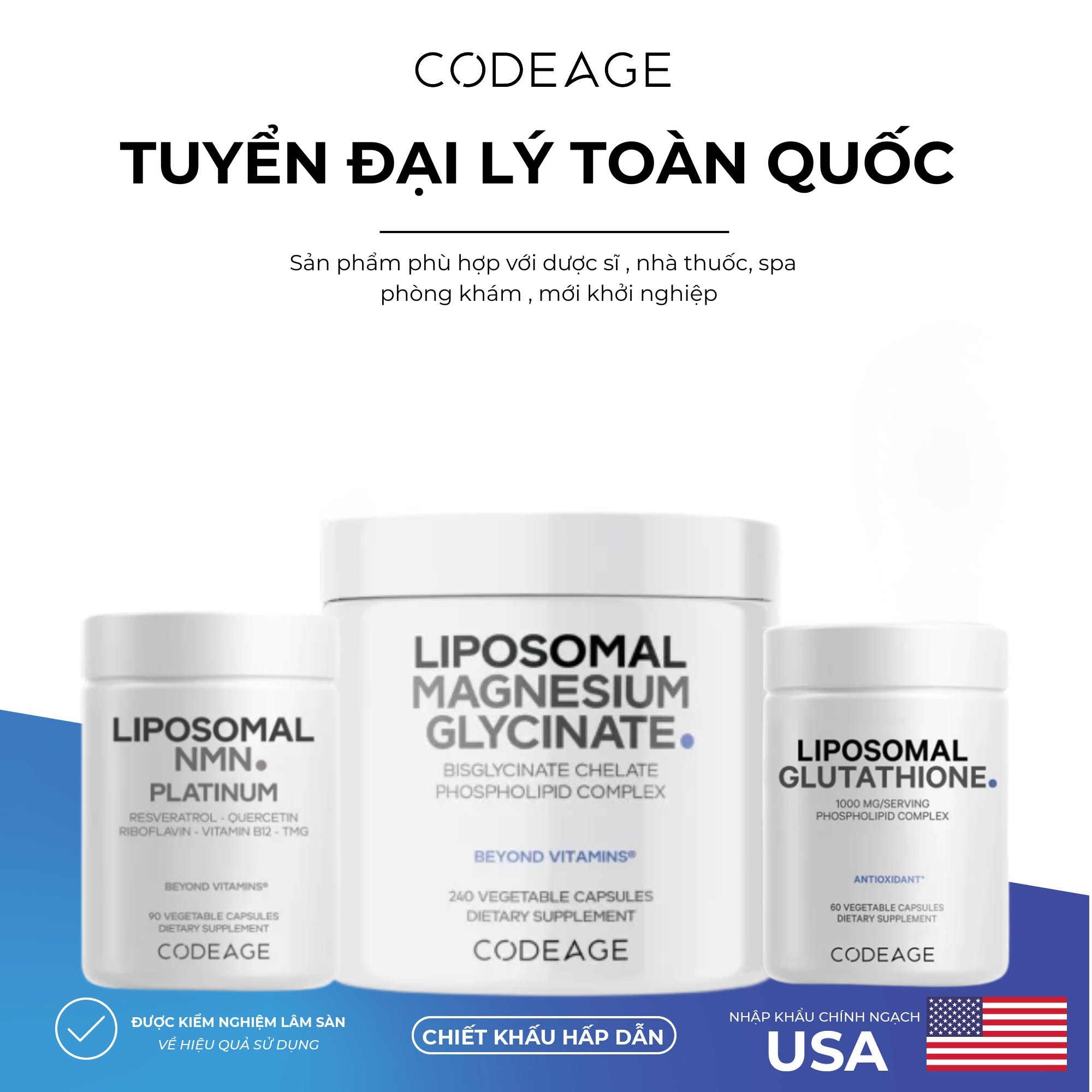 Tuyển Đại Lý & Nhà phân phối Codeage chính hãng Facebook ad
