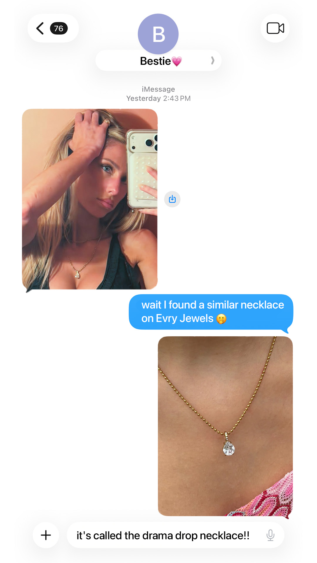 evryjewels Facebook ad