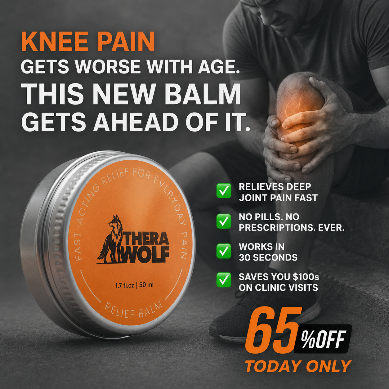 Natural Relief Guide Facebook ad