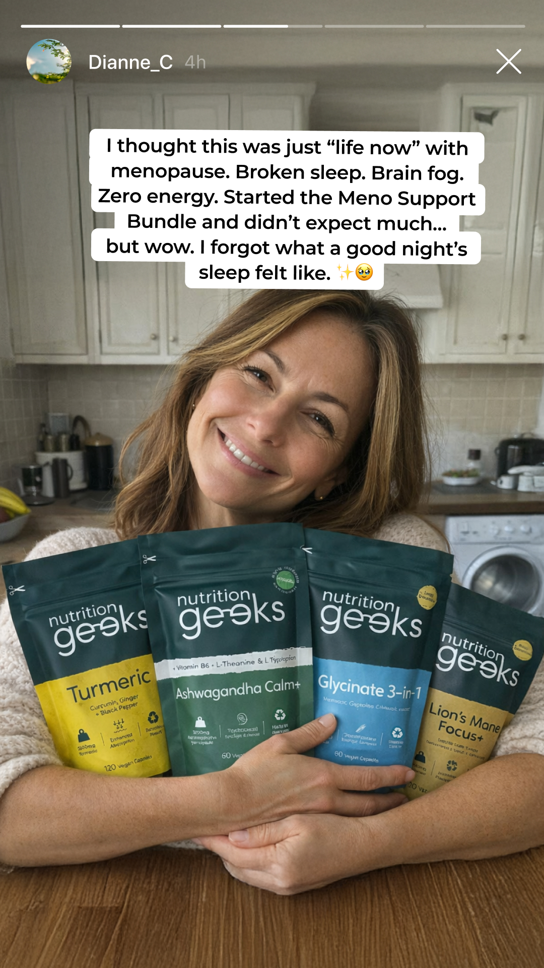Nutrition Geeks Facebook ad