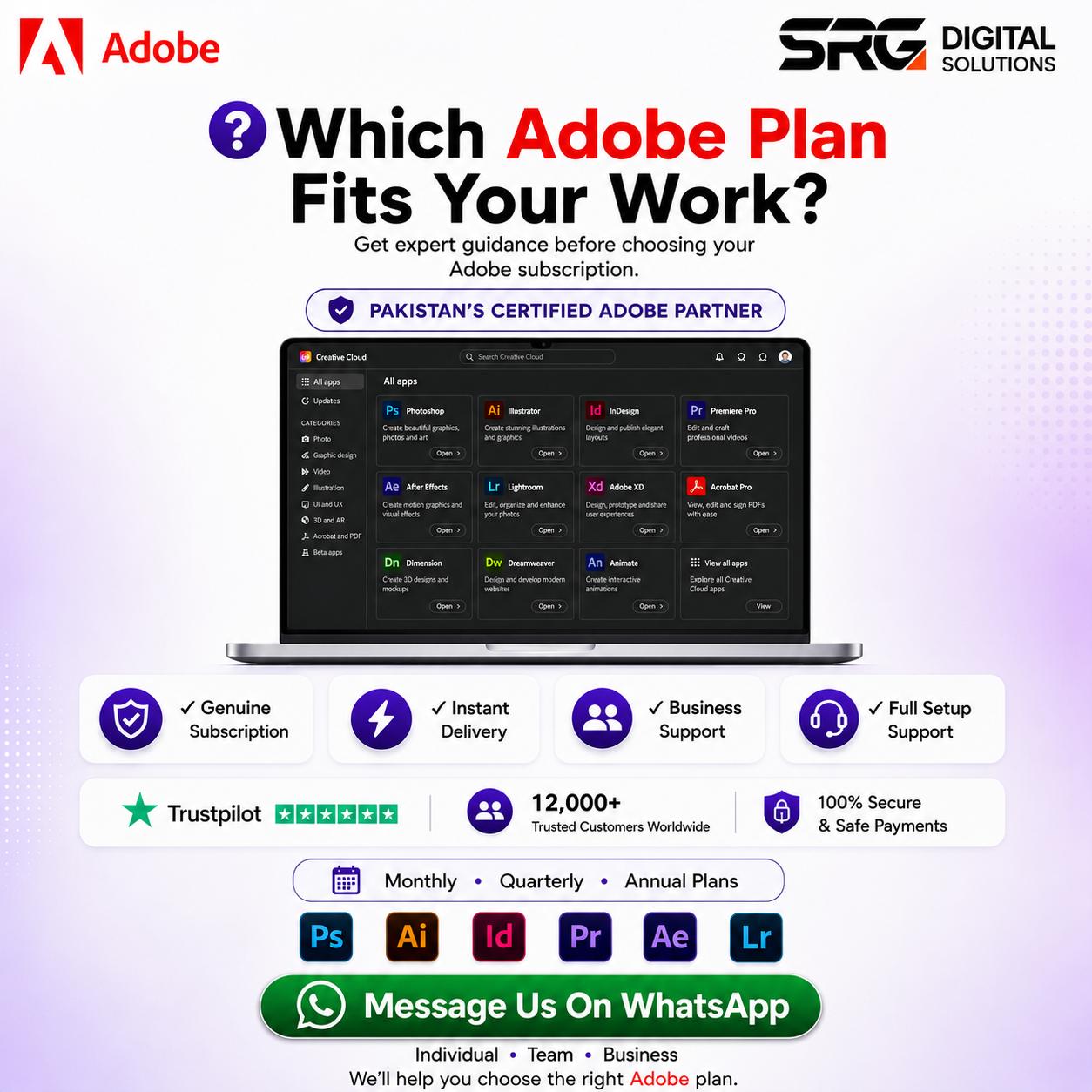 SRG Digital Solutions Facebook ad