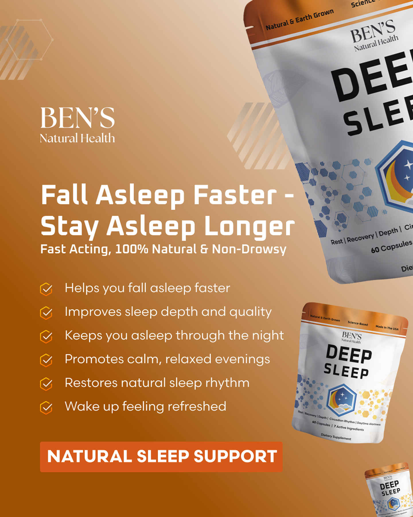 Ben's Natural Health Facebook ad