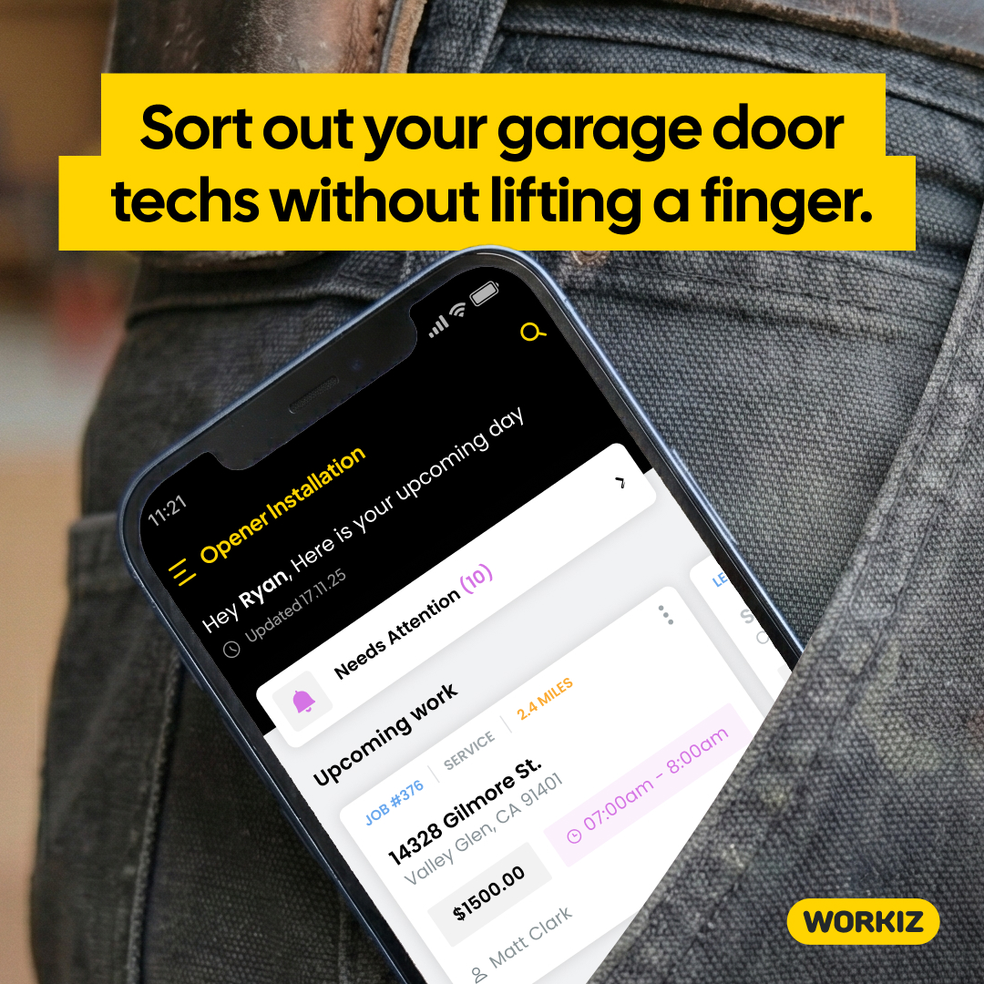 Workiz Facebook ad