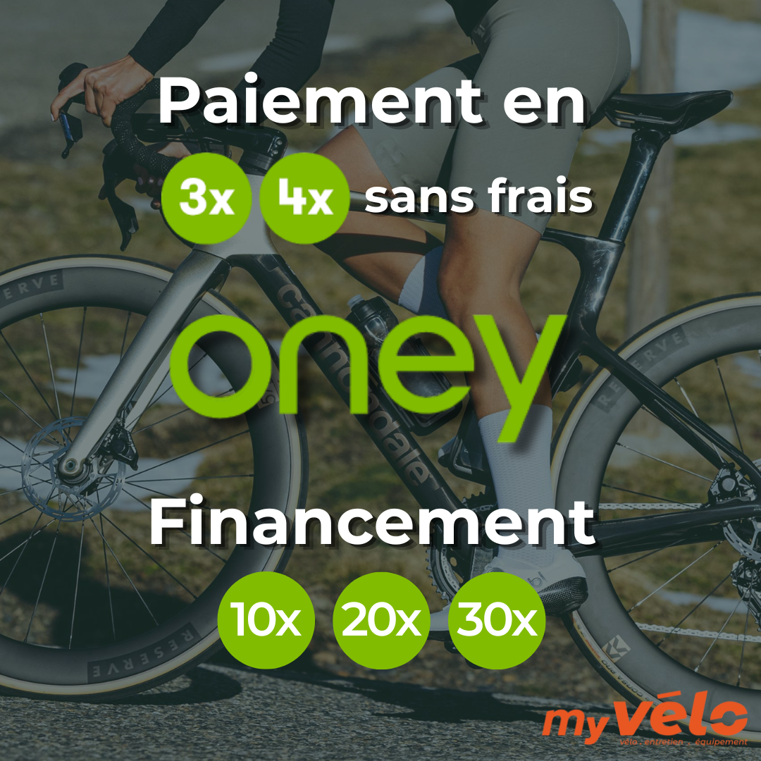 My Vélo Facebook ad: Payez à votre rythme avec Oney