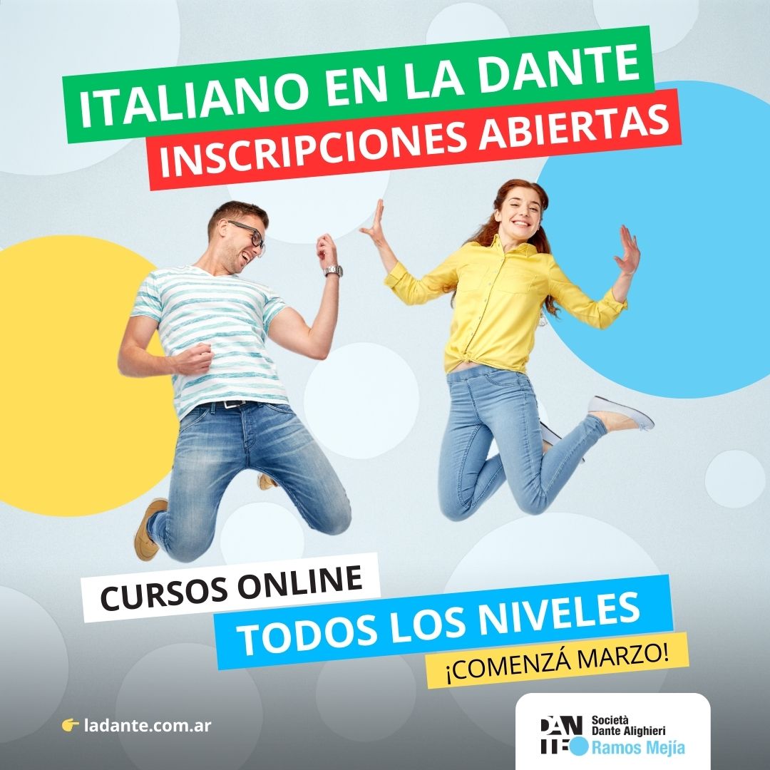 Dante Alighieri de Ramos Mejía Facebook ad
