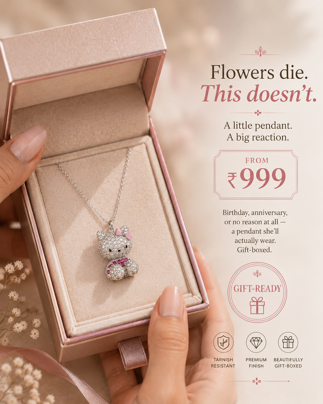 Diorin Facebook ad: DIORIN | Anti Tarnish Jewelry, Rings, Earrings & More