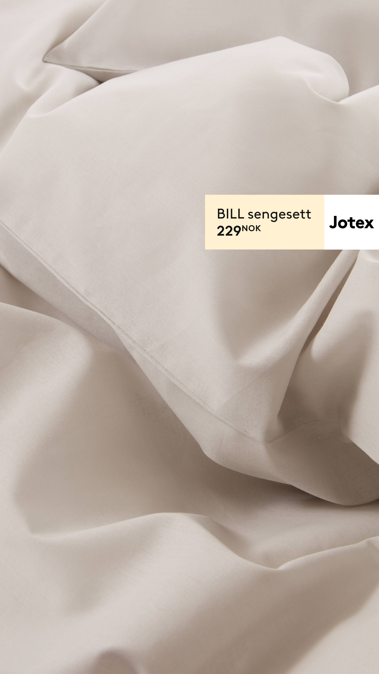 Jotex Facebook ad