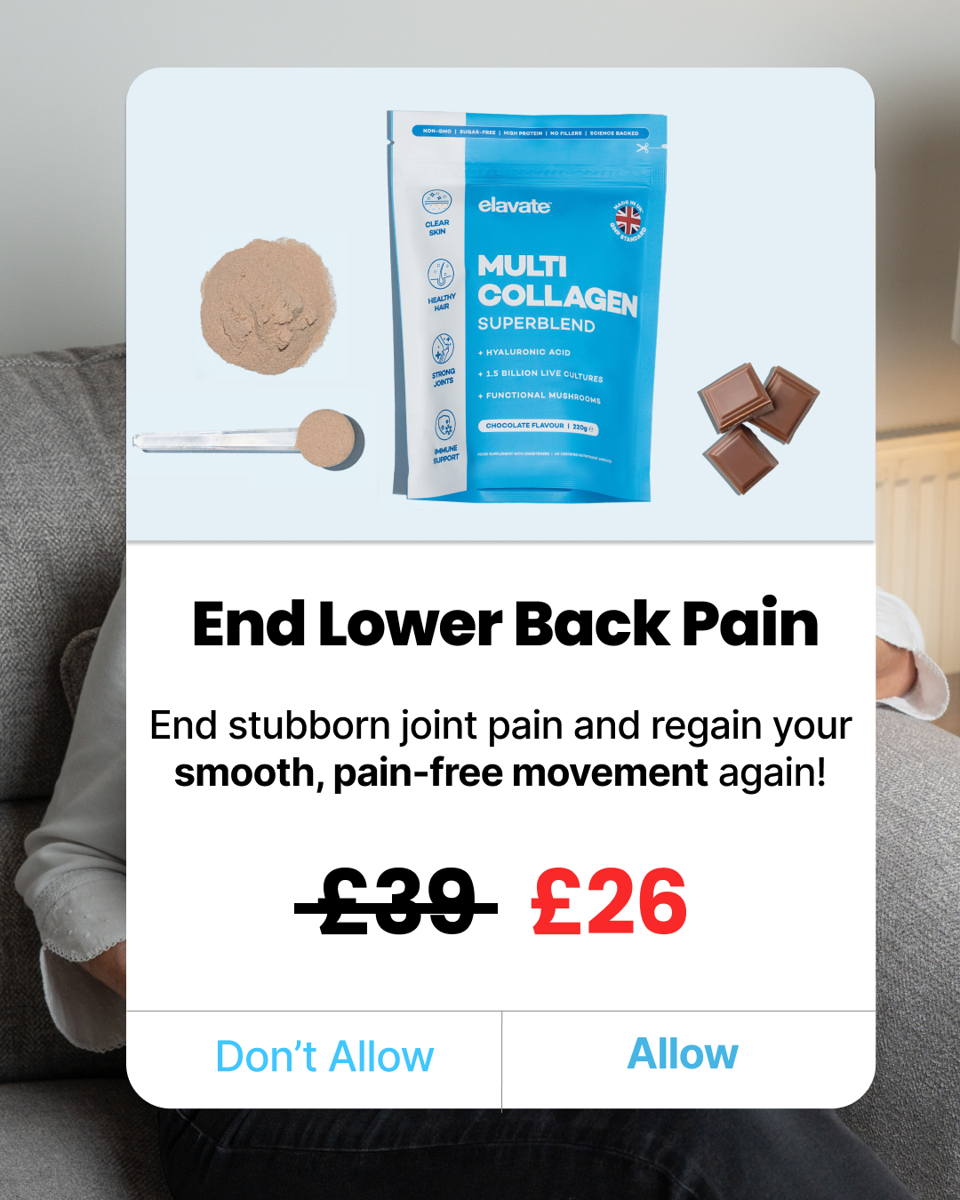 Elavate Facebook ad
